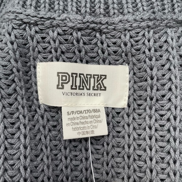 NWT Pink Victoria’s Secret v-neck sweater | size small - Picture 3 of 5